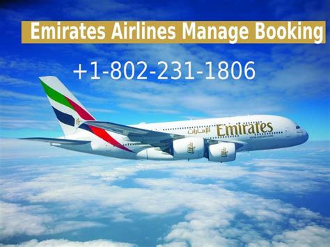 emirates flights manage my booking